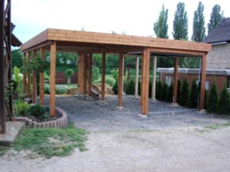 Carport mit Anbaucarport