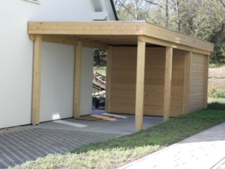 Einfacher Carport