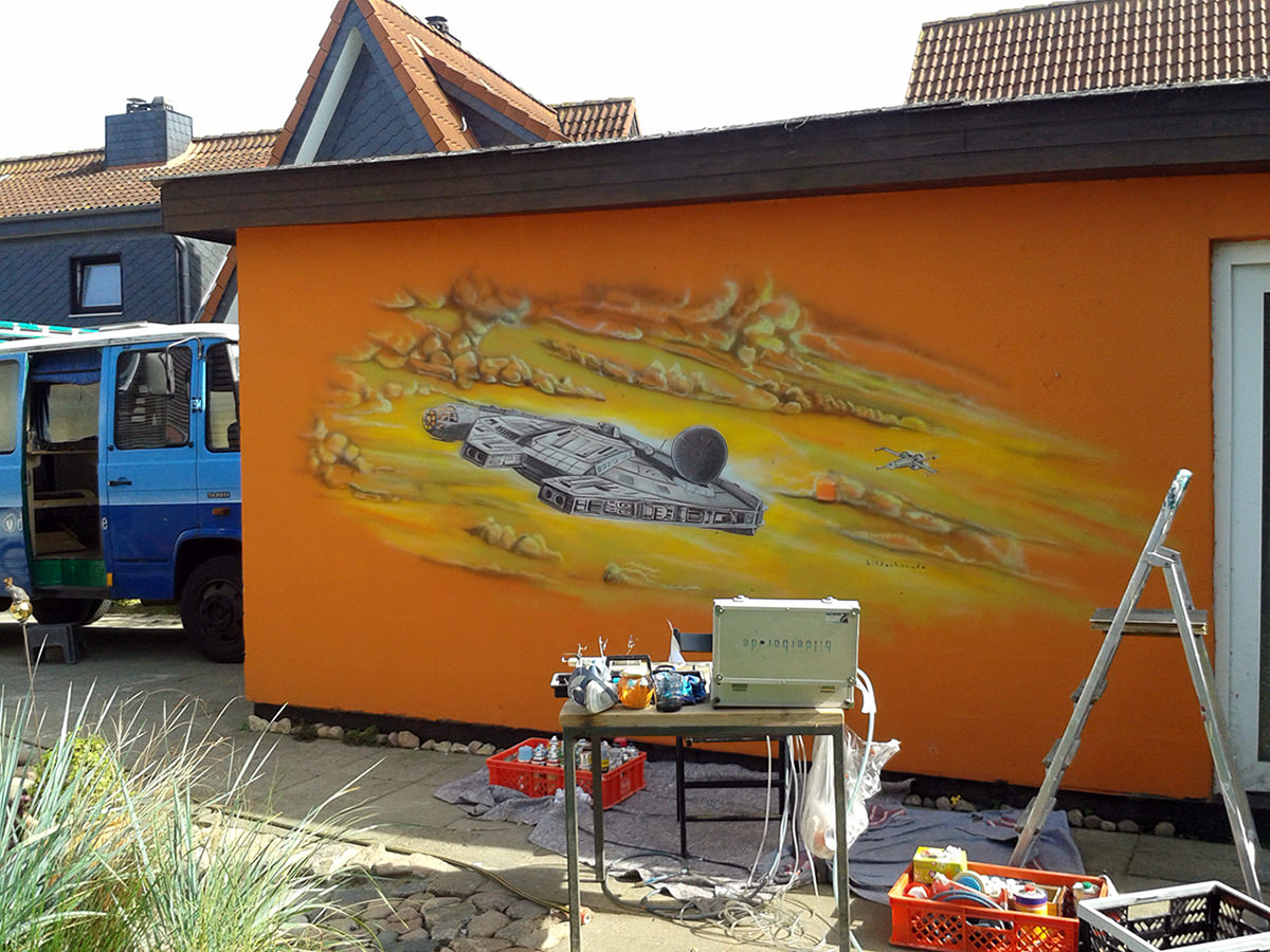 Garagen-Bilder Airbrush – Omicroner Garagen