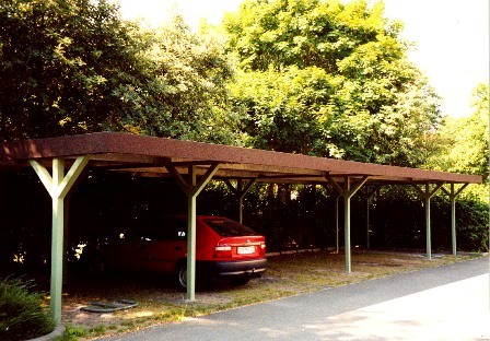 Metallcarports als Reihencarport